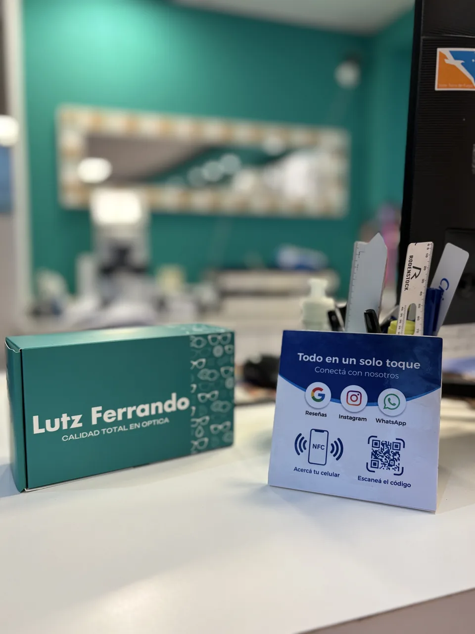 Orikuo en el mostrador de Lutz Ferrando
