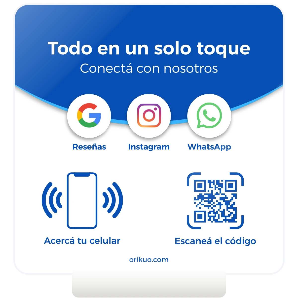 Orikuo Conecta de frente